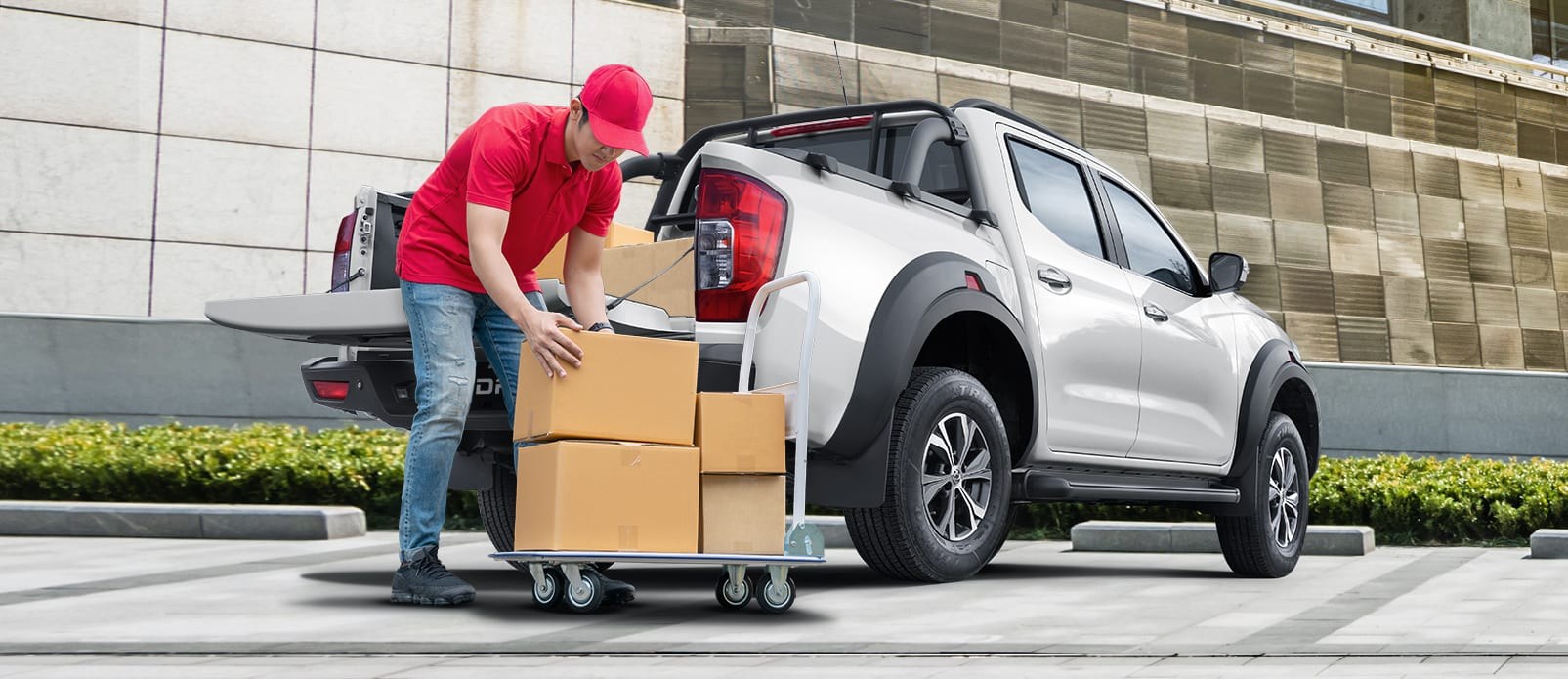 DFSK D1 4x4 Pick Up — área de carga