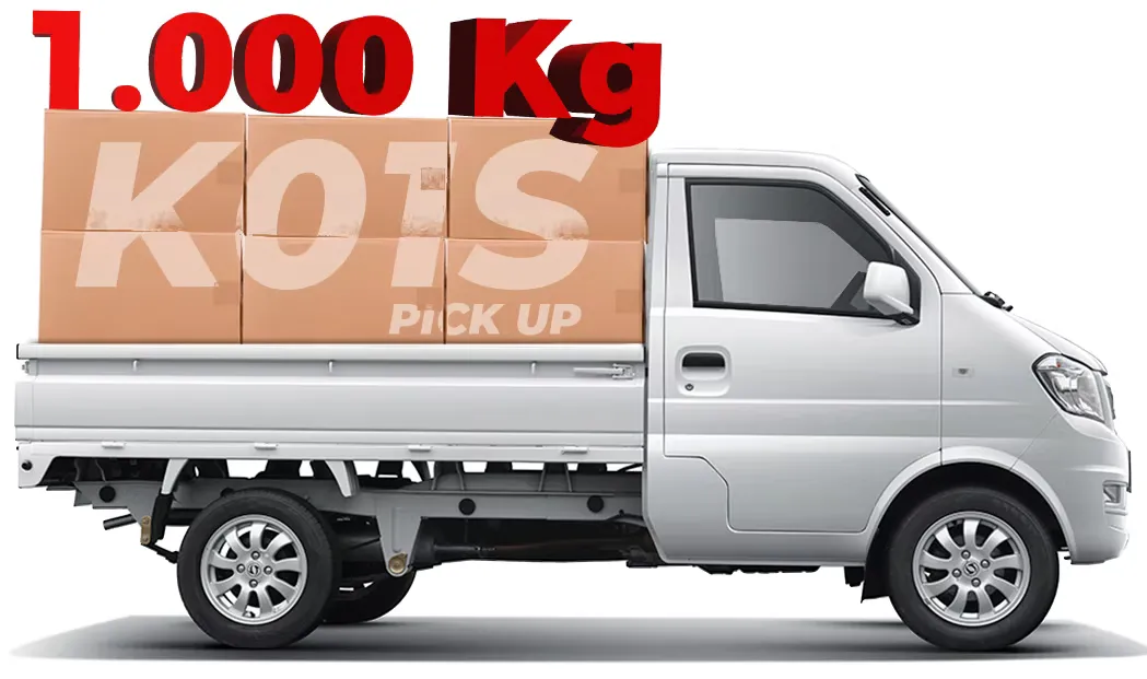 DFSK K01S Pick Up — área de carga