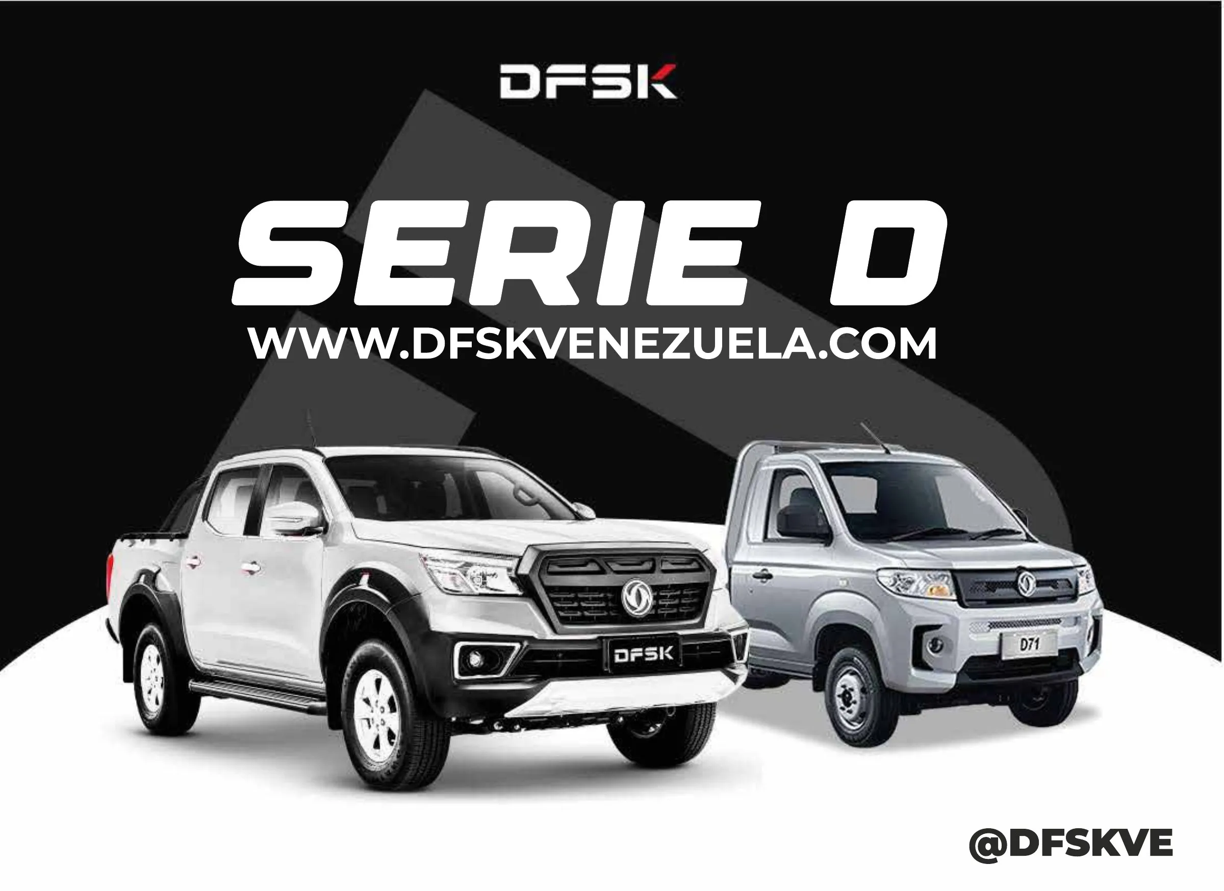 Serie D de DFSK: la pick up D1 y el camión D71.
